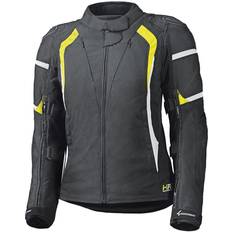 Yellow Motorcycle Jackets Held Luca, Textiljacke Gore-Tex Schwarz/Neon-Gelb Damen