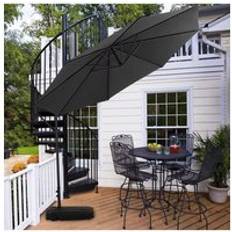 Living and Home 3M Banana Cantilever Patio Parasol for Sunshade