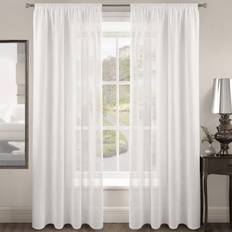 Velosso Riva Plain White Top Voile