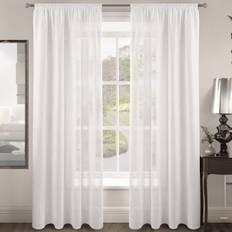 Velosso Riva Plain White Top Voile