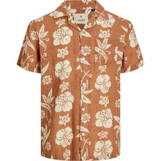 Jack & Jones Orange Shirts Jack & Jones Comfort Fit Shirt
