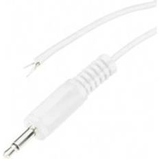 Cables TRU Components 1582529 jack Plug, straight Number pins num: 3