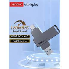 Lenovo Thinkplus USB Stick Key 3.1 USB Flash Drive 256GB/128GB/64GB/32GB Pen Drives Pendrive Disk Flashdrive Memory for Lenovo MU110