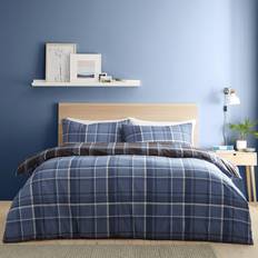 my home Brodie Check Duvet Cover Blue