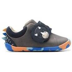 Clarks Baby First Roamer Tri Pre Walker Shoe, Grey, Younger