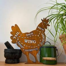 RW Norfolk Chicken Decoration Garden