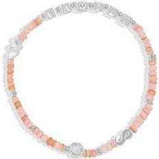 Silver Plated Bracelets Joma Jewellery HAPPY LITTLE MOMENTS FAMILY Silver Plated Bracelet 17.5cm stretch, One Colour, Women