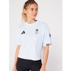 adidas Team GB T-Shirt Sky Tint Womens