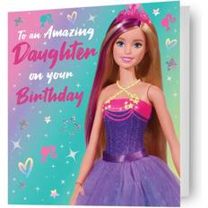 Barbie Fairy 'Amazing Daughter' Birthday Card