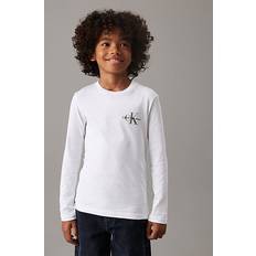 Calvin Klein T-shirts Calvin Klein Unisex Long Sleeve T-shirt White years 116 cm