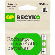 GP Batteries ReCyko AAA 950mAh, 2-pack