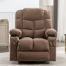 Massage & Relaxation Products Sunmory Oversized Massage Rocker Recliner Chair Rocking Chairs Brown High Back