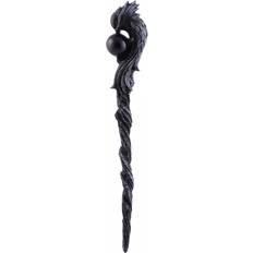 Horror-Shop Fancy Dresses Horror-Shop Zauberstab Black Phönix mit schwarzer Kugel ➔