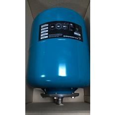 Grundfos 4618cnba ch jp pump booster kit gz-u-19-v 19l vertical pressure tank