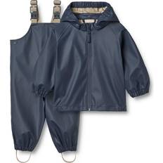 Kid's Charlie with Suspenders Rain Set - Ink 