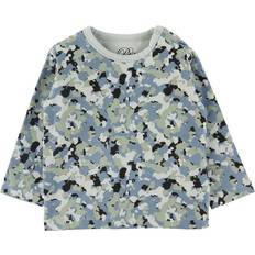 6-9M Blusar & Tunikor Barnkläder Sofie Schnoor Petit Tröja AOP Camouflage - AOP Camouflage
