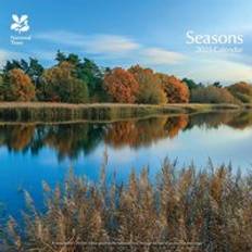 Office Supplies Carousel Calendars Seasons national trust wall calendar 2025 pfp