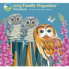 Office Supplies Carousel Calendars Rspb household planner wall planner 2025