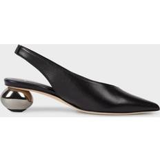 Paul Smith Heels & Pumps Paul Smith Women's Black 'Elfin' Slingback Heels