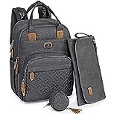 Baby changing bag backpack Dikaslon Dikaslon Baby Changing Bag with Mat