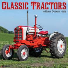 Bianco Calendari Willow Creek Press Classic Tractors 2025 Wall Calendar