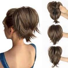 Shein Messy Bun Hair Piece, 10 Claw Clip Short