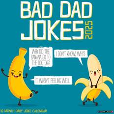 Calendars Willow Creek Press 2025 Bad Dad Jokes Calendar