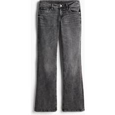 H&M Flared Low Jeans Black