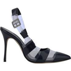 Manolo Blahnik Skor Manolo Blahnik Slingback Pumps Med Spetsig Tå - Blå