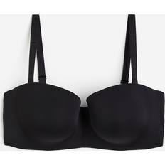 H&M DD Bras H&M Padded Microfiber Balconette Bra Black 38DDD