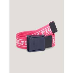 Tommy Hilfiger Accessories Children's Clothing Tommy Hilfiger Kids' Monotype Logo Webbed Belt Pink S-M Hot Magenta S-M