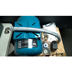 Grundfos 4620alba ch jp pump booster kit gz-u-24-h 24l horizontal pressure tank
