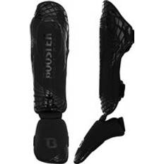 Martial Arts Booster Thai boxing shin guards Booster Fight Gear Shinguard Noir