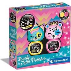 Clementoni Crazy Chic Neglelak Legetøj 2 Pcs - Yellow/Pink