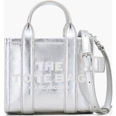 Sølv Håndtasker Marc Jacobs Uld Skuldertaske The Tote - Grå