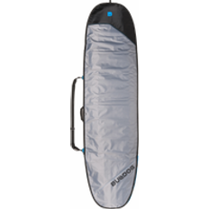 Bulldog Essential 5mm Mini Mal Surfboard Bag in Grey & Cyan 7'6"