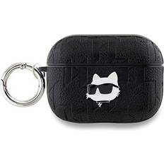 Karl Lagerfeld KLAP2PGCHPK AirPods Pro 2 cover Monogram Choupette Head