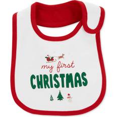 Drool Bibs Carter's Baby My First Christmas Teething Bib