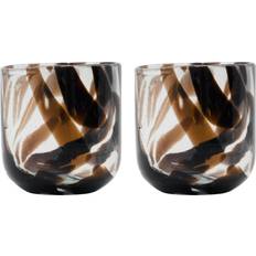 House Doctor Ljusstakar, Ljus & Doft House Doctor Home Dark Brown Värmeljuslykta 9.5cm 2st