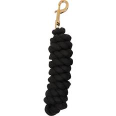 Cabestros para caballos Horse Guard Lead Rope Brass Hook 2 m - Black