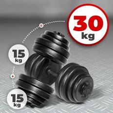 Håndvægtsæt 30kg Physionics Håndvægtssæt 30 kg 25 mm