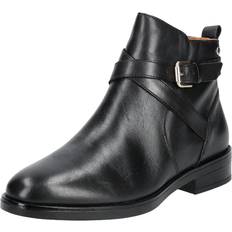 Pikolinos Kängor & Boots Pikolinos Flat Ankle boots leather PUERTOLLANO W3C NEGRO