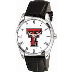 Watches Jardine Black Texas Tech Red Raiders Berkeley Leather