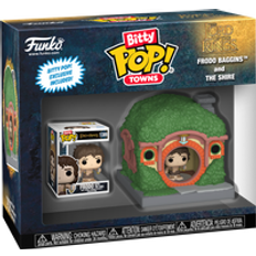 Il Signore degli Anelli Action Figures The Lord of The Rings Frodo Baggins and Shire Funko Bitty Pop! Town