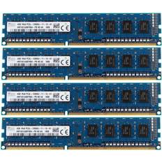4pcs sk hynix 4gb 1rx8 pc3l-12800u ddr3l 1600mhz dimm ram desktop memory ram dd