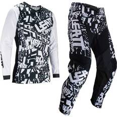 3XL Trajes de moto LEATT Traje de Cross Ride Kit Blanco Hombre