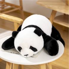 Pandas Soft Toys Dinamr Panda, 30cm/11.81in Childrens Plush Toys Panda Cute Dolls Pp Cotton Suitable For Giving Away Soft