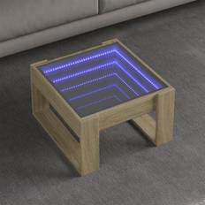 vidaXL Infinity LED-lys Sofabord