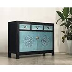 Türkis Sideboards Chinesische Regal Türkisblau Sideboard