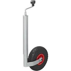 Proplus Jockeyhjul 48mm Plastfälg Med PU-Däck 260 x 85 mm